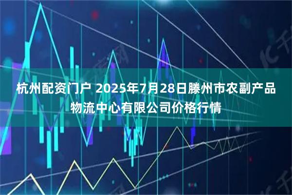 杭州配资门户 2025年7月28日滕州市农副产品物流中心有限公司价格行情
